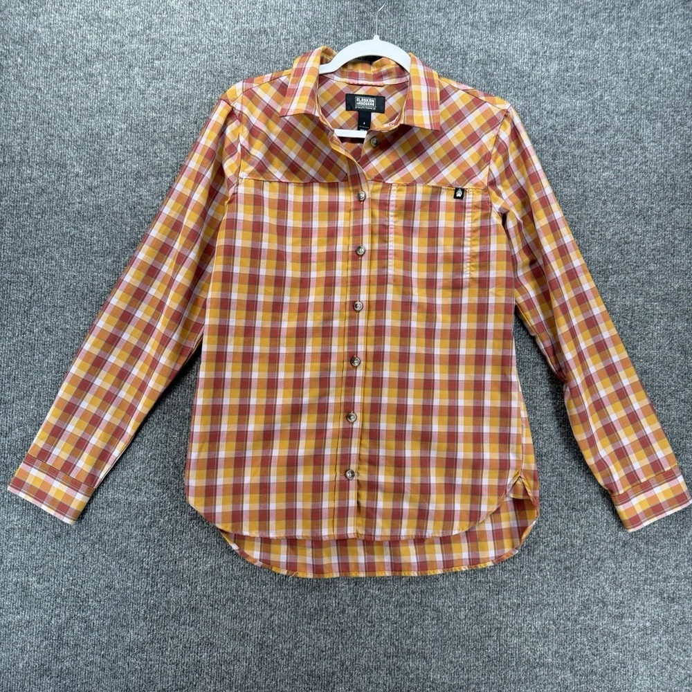 Alaskan Hardgear Duluth Shirt Womens S Wool Blend Plaid Button up Casual Outdoor